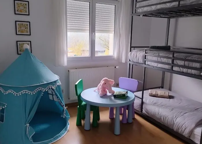 펜션 5 Bdr House - Work-family - 2 Min Shopping - Clervaux Luxembourg Marnach